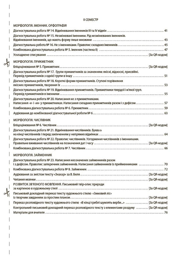 Ukrainian Language. ALL Diagnostic Work. 6Th Grade / Українська мова. УСІ діагностувальні роботи. 6 клас Galina Fefilova, Maryna Konovalova / Галина Фефілова, Марина Коновалова 9786170041494-3