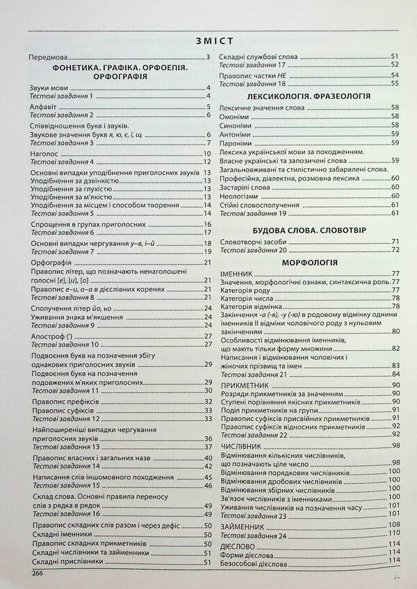 ЗНО Ukrainian Language. Comprehensive Edition. Standard Level. Advanced Level / ЗНО Українська мова. Комплексне видання. Рівень стандарту. Поглиблений рівень Elena Kurylyna, Lyudmila Prystay / Олена Куриліна, Людмила Прістай 9786175393536-3
