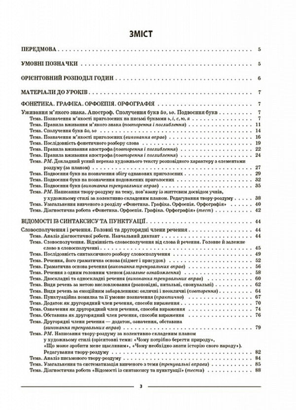Ukrainian Language. Materials For Lessons. 5Th Grade II Semester / Українська мова. Матеріали до уроків.  5 клас. ІІ семестр Olga Kucinko / Ольга Куцинко 9786170040848-2