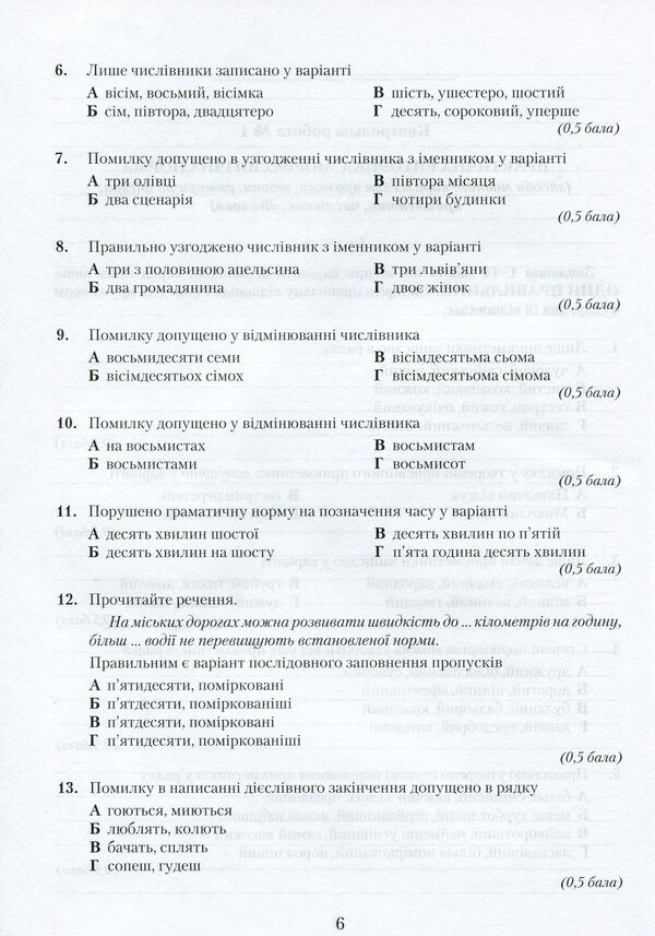 Ukrainian Language. Notebook For Control Works. 11Th Grade / Українська мова. Зошит для контрольних робіт. 11 клас Alexander Avramenko / Александр Авраменко 9789663497877-4