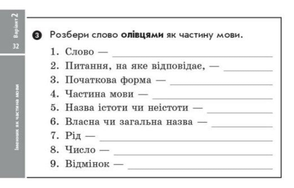 Ukrainian Language 4Th Grade Tear-Off Cards - Укранська мова 4 клас Вдривн картки Iryna Bogdanovych - рина Богданович 9786178921002-6