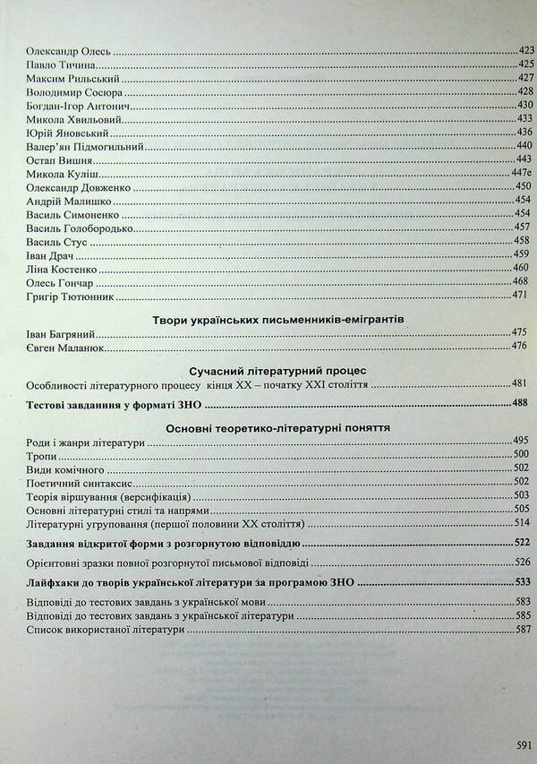 Ukrainian Language And Literature A Complete Course For Preparation For ZNO-NMT 2027 - Укранська мова та лтература Повний курс для пдготовки до ЗНО-НМТ 2027 Elena Biletskaya, Svetlana Vytvytskaya - Олена Блецька, Свтлана Втвцька 9789660745421-5
