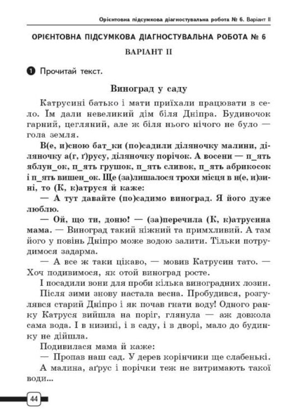 Ukrainian Language And Reading. 4Th Grade Preparation For DPA. Approximate Final Diagnostic Robots / Українська мова та читання. 4 клас. Підготовка до ДПА. Орієнтовні підсумкові діагностувальні робот Ksenia Shevchenko, Halyna Shcherbak / Ксенья Шевченко, Галина Щербак 9786170992512-3