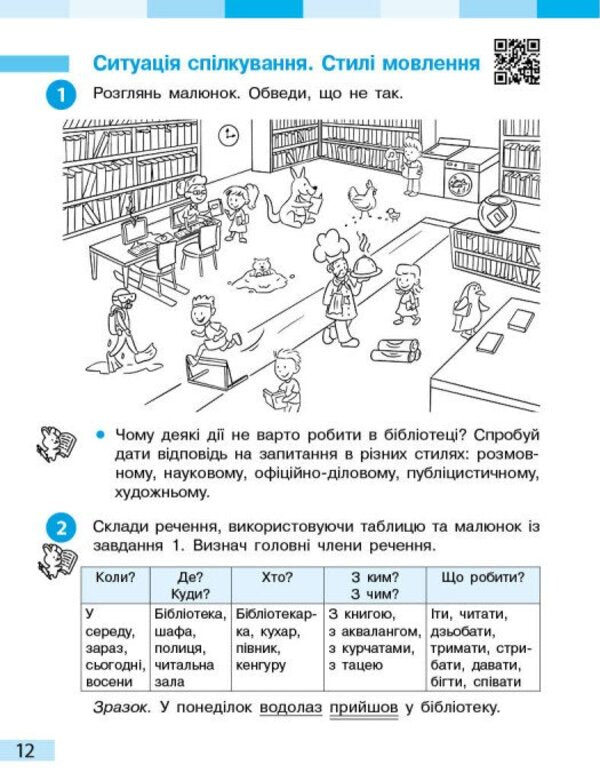 Ukrainian Language And Reading 4Th Grade Workbook In 2 Parts Part 1 - Укранська мова та читання 4 клас Робочий зошит у 2-х частинах Частина 1 Inna Bolshakova, Igor Hvorostyany - нна Большакова, гор Хворостяний 9786178774882-4