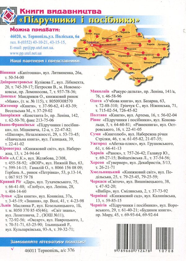 Ukrainian Language For Applicants / Українська мова для абітурієнтів AT. Havrylyuk / О. Гаврилюк 9789660712478-2
