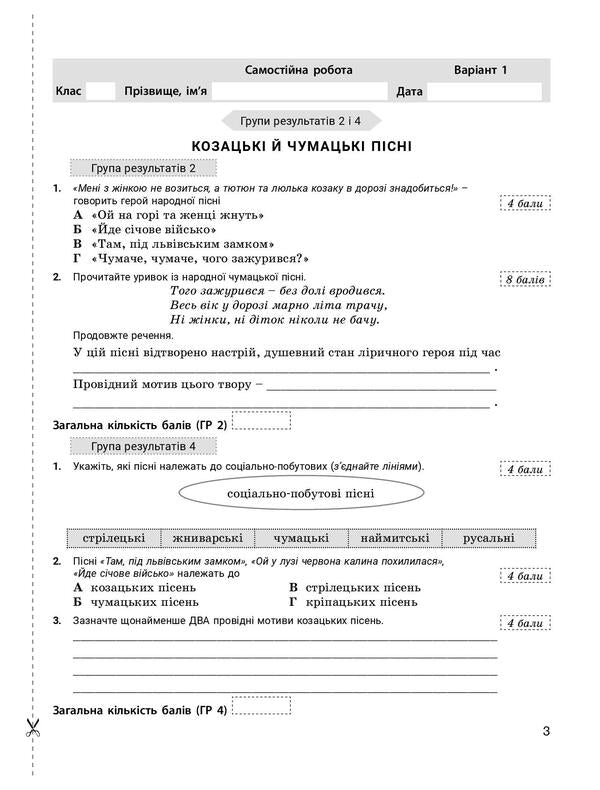 Ukrainian Literature. 7Th Grade. NUSH. Control Of Learning Results + Evaluation By Groups Of Results / Українська література. 7 клас. НУШ. Контроль результатів навчання  + оцінювання за групами результатів Alexander Zabolotny, Viktor Zabolotny / Олександр Заболотний, Віктор Заболотний 9789669455468-2
