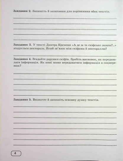 Ukrainian Literature. Grade 8. Diagnosing work by groups of results / Українська література. 8 клас. Діагностувальні роботи за групами результатів Галина Панчук 9789660744028-5