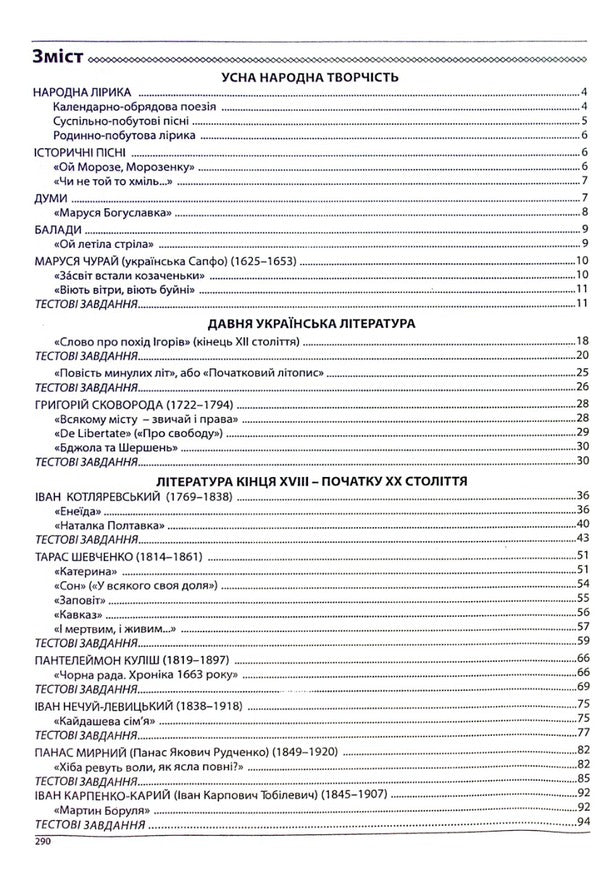 Ukrainian Literature ZNO 2025. Comprehensive Edition / Українська література ЗНО 2025. Комплексне видання Elena Kurylyna, Lyudmila Prystay / Олена Куриліна, Людмила Пристай 9786175393420-3