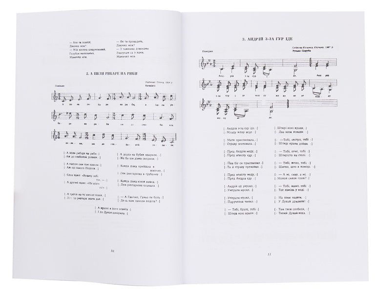 Ukrainian folk songs of Eastern Slovakia. Book 3 / Українські народні пісні Східної Словаччини. Книга 3  978-611-01-1832-3-5