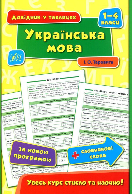 Ukrainian language. 1-4 classes / Українська мова. 1-4 класи Ирина Таровитая 978-966-284-435-1, 978-966-284-420-7-1