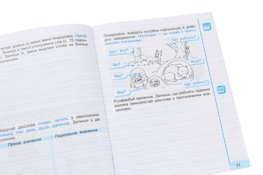Ukrainian language. 2nd class. An integrated study guide for the formation of communicative competence of younger schoolchildren. In 2 parts. Part 2 / Українська мова. 2 клас. Інтегрований навчальний посібник для формування комунікативної компетентності молодших школярів. У 2 частинах. Частина 2 Галина Иваница 978-617-09-5801-3-5