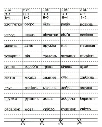 Ukrainian language. 2nd class. Let's work on the margins of the notebook. Language simulator / Українська мова. 2 клас. Попрацюємо на полях зошита. Мовний тренажер Анна Тучапская, Галина Нечай 2005000014154-3