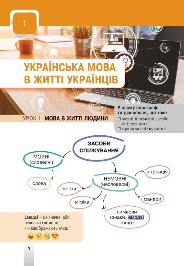 Ukrainian language. 5th grade / Українська мова. 5 клас Тарас Ткачук, Анастасия Онатий 978-966-10-6729-4-4