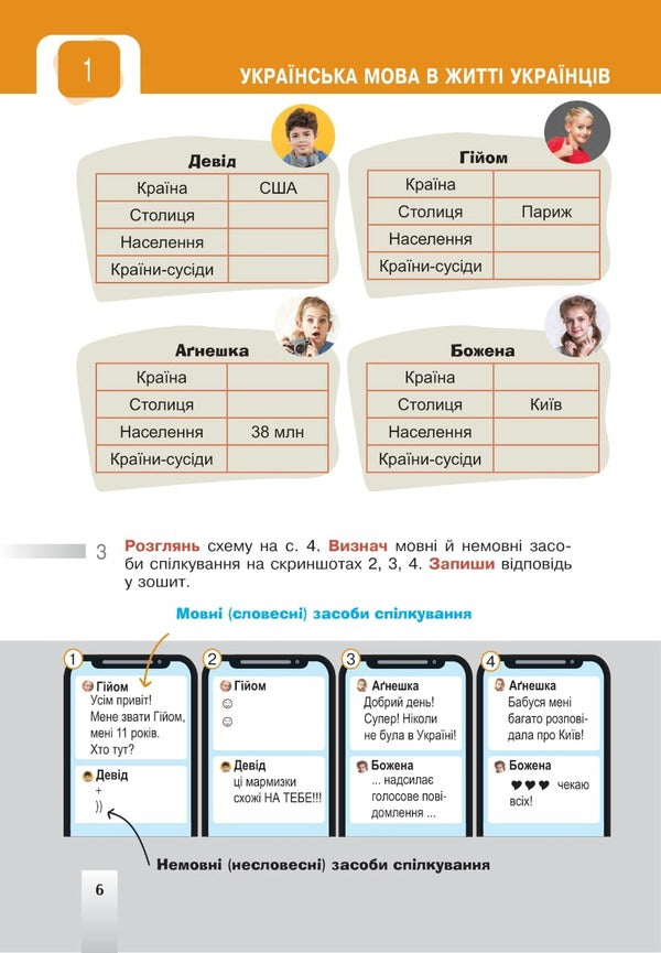 Ukrainian language. 5th grade / Українська мова. 5 клас Тарас Ткачук, Анастасия Онатий 978-966-10-6729-4-6