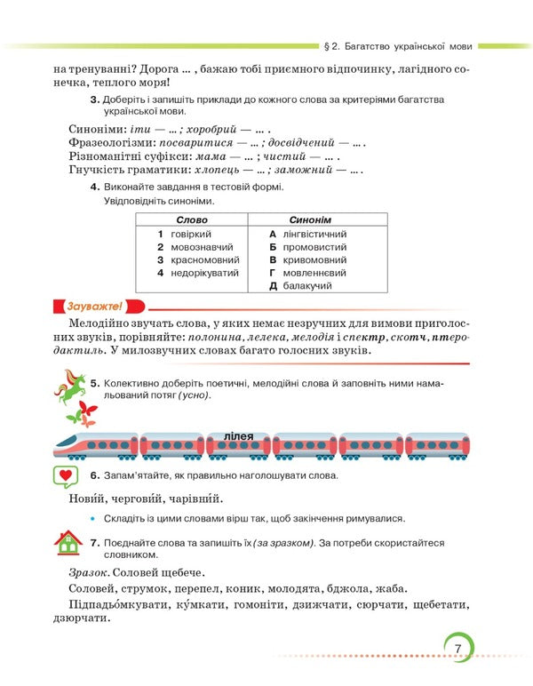 Ukrainian language. 6th grade / Українська мова. 6 клас Зара Тищенко, Александр Авраменко 978-966-349-942-0-6