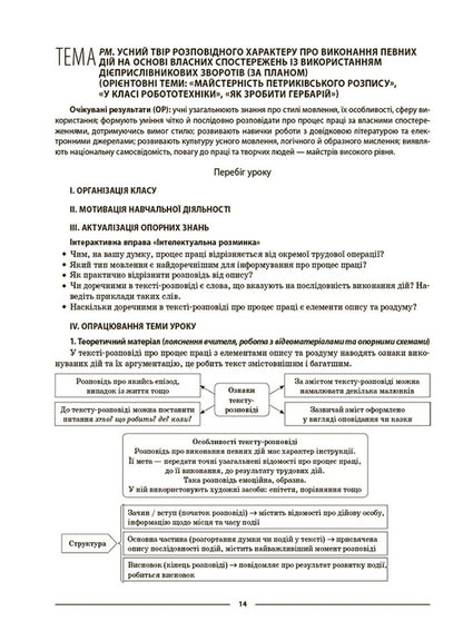 Ukrainian language. 7th grade. II semester. My synopsis. Materials for lessons / Українська мова. 7 клас. ІІ семестр. Мій конспект. Матеріали до уроків Ольга Куцинко 9786170042460-4