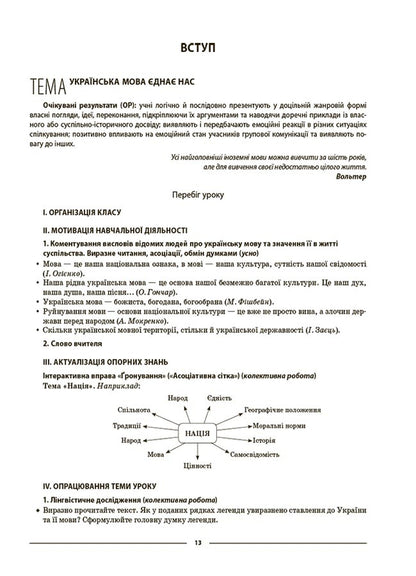 Ukrainian language. 7th grade. I semester. My synopsis. Materials for lessons / Українська мова. 7 клас. І семестр. Мій конспект. Матеріали до уроків Ольга Куцинко 9786170042347-5