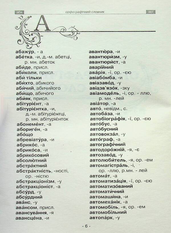 Ukrainian language. A schoolboy's dictionary. Spelling, synonyms, homonyms, antonyms, phraseology / Українська мова. Словник школяра. Орфографічний, синонімів, омонімів, антонімів, фразеологічний  978-611-539-030-4-4
