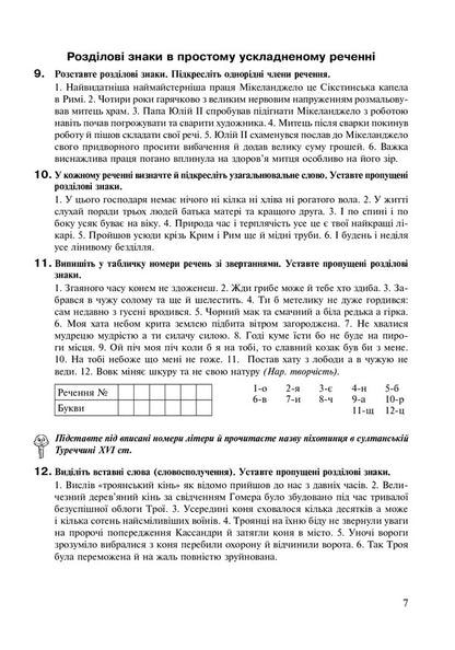 Ukrainian language. Grade 9. A workbook / Українська мова. 9 клас. Робочий зошит Тарас Ткачук 978-966-10-6856-7-5