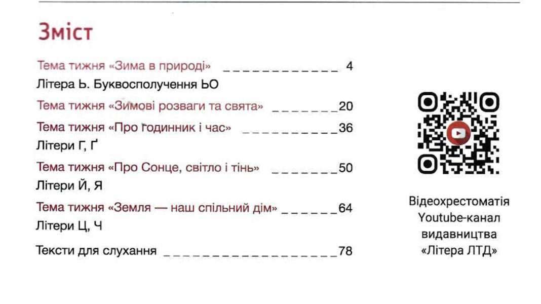 Ukrainian language. Primer. Manual in 6 parts. NUSH. 1st class. Part 4 / Українська мова. Буквар. Посібник у 6 частинах. НУШ. 1 клас. Частина 4 Елена Ищенко, Светлана Логачевская 978-966-945-392-1-3