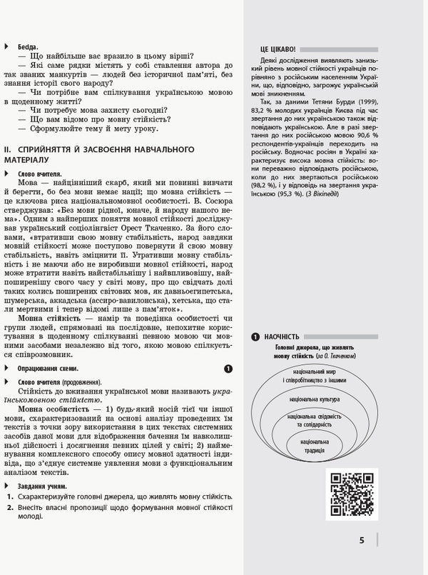 Ukrainian language. Standard level. Grade 11. Development of lessons / Українська мова. Рівень стандарту. 11 клас. Розробки уроків В. Котенко 9786170958044-4