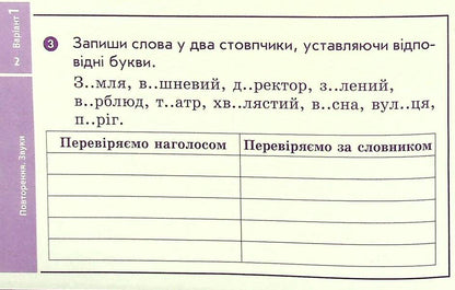 Ukrainian language and reading. 4th grade Tear-off cards (for the textbook of K. Ponomaryova, L. Gaiova) / Українська мова та читання. 4 клас. Відривні картки (до підручника К. Пономарьової, Л. Гайової) Ирина Богданович 978-617-09-7252-1-6