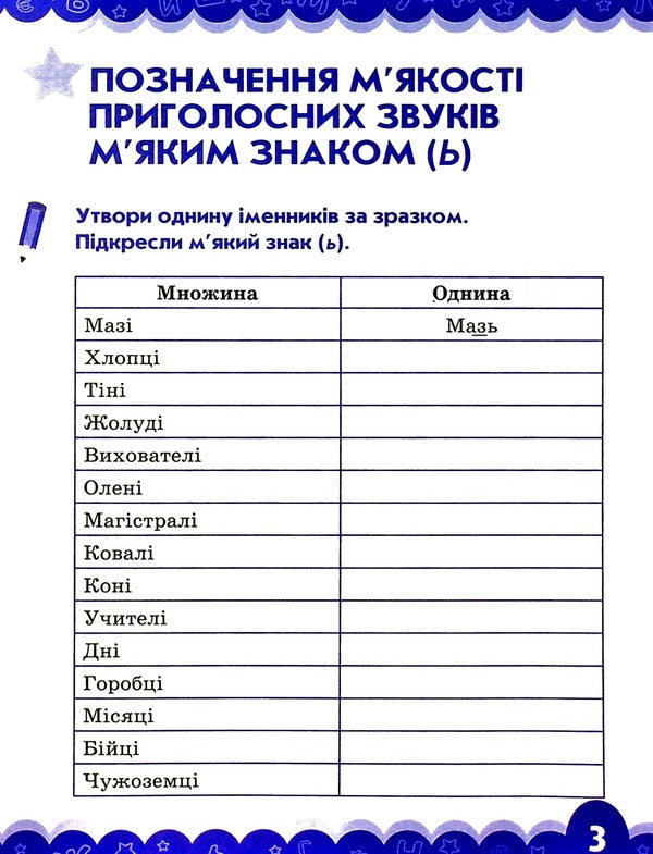 Ukrainian language trainer. 4th grade / Тренажер з української мови. 4 клас Елена Бондаренко 978-966-925-382-8-3