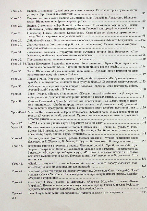Ukrainian literature. 5th grade Development of lessons / Українська література. 5 клас. Розробки уроків  978-966-07-4096-9-3