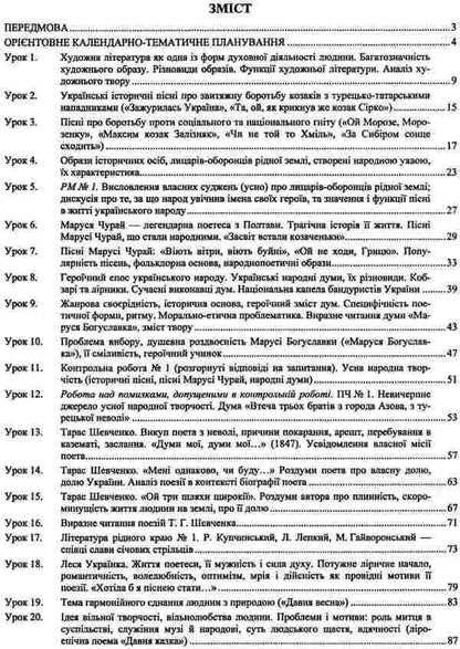 Ukrainian literature. 8th grade Development of lessons / Українська література. 8 клас. Розробки уроків Раиса Орищин 978-966-07-3283-4-4