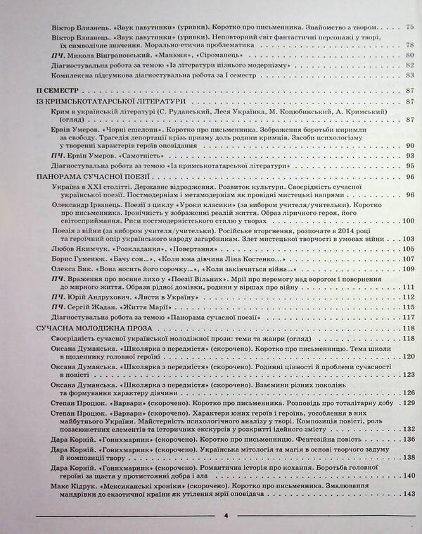 Ukrainian literature. 9th grade (According to the program of the authors: Yatsenko T. O., Pakharenko V. I., Slyzhuk O.) / Українська література. 9 клас (За програмою авторів: Яценко Т. О., Пахаренко В. І., Слижук О.) Ольга Куцинко 978-617-00-4444-0-5