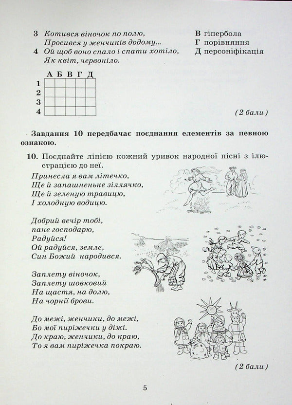 Ukrainian literature. Notebook for control works. 6th grade / Українська література. Зошит для контрольних робіт. 6 клас Александр Авраменко 978-966-349-953-6-4