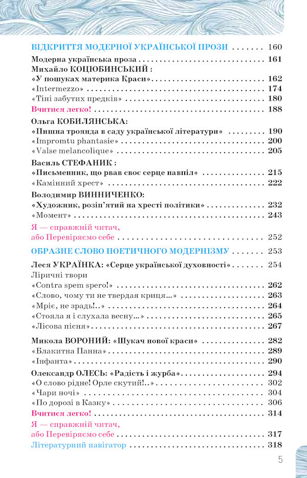 Ukrainian literature. Textbook (standard level). Grade 10 / Українська література. Підручник (рівень стандарту). 10 клас Нина Бернадская, Людмила Коваленко 978-617-7485-71-0-4