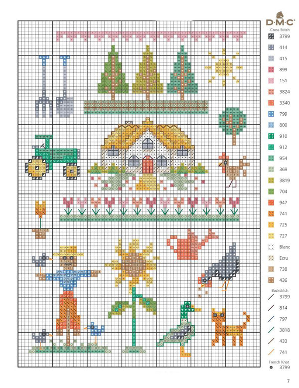 Ultra Mini Cross Stitch Susan Bates / Сьюзан Бейтс 9786059192484-5