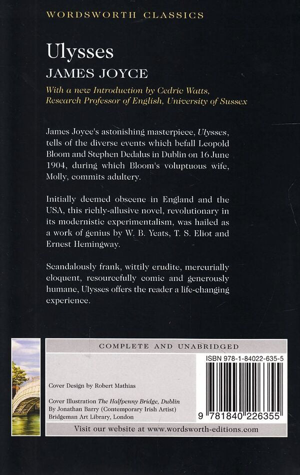 Ulysses / Ulysses Джеймс Джойс 9781840226355-3