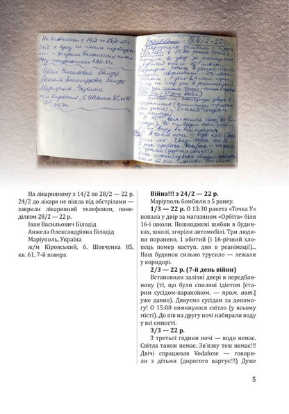 Uninvented Story My Mariupol Diary - Невигадана сторя Мй марупольський щоденник Angela Beloded - Анжела Белодд 9786175519653-6