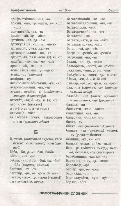 Universal dictionary 7 in 1. Ukrainian language and literature / Універсальний словник 7 в 1. Українська мова та література  978-966-939-274-9-5
