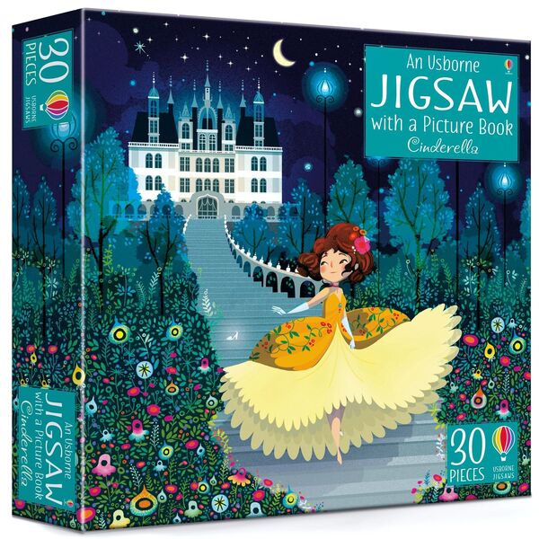 Usborne Book and Jigsaw. Cinderella / Usborne Book and Jigsaw. Cinderella Сузанна Девидсон 9781474929042-1