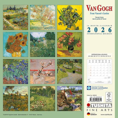 Van Gogh. From Vincent's Garden 2026 / Author not specified 9783959295611-2