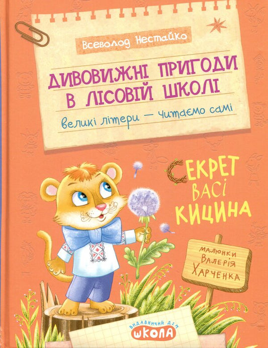 Vasya Kytsin's secret / Секрет Васі Кицина Всеволод Нестайко 978-966-429-945-6-1