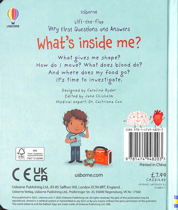 Very First Questions and Answers. What's inside me? / Very First Questions and Answers. What's inside me? Кэйти Дэйнс 9781474948203-2
