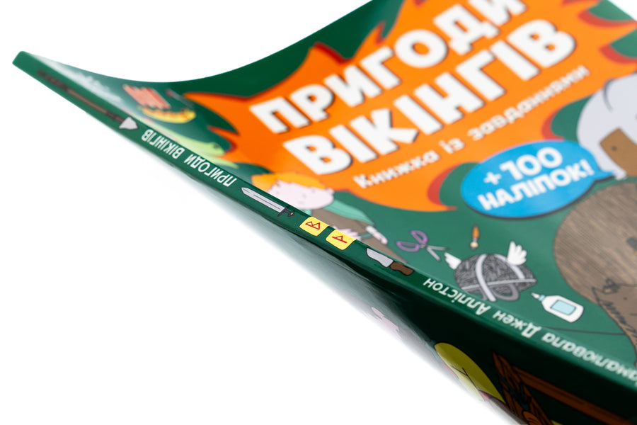 Viking adventures. A book with tasks / Пригоди вікінгів. Книжка із завданнями Джен Аллистон 978-617-09-9249-9-4