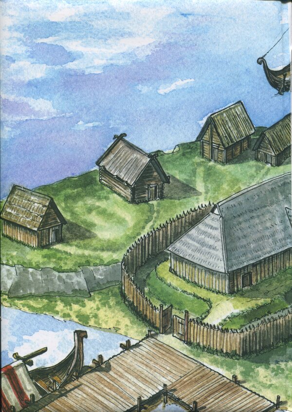 Viking cities and fortresses: from Ireland to the Volga / Міста та фортеці вікінгів: від Ірландії до Волги Александр Бондар 978-617-8174-09-5-2