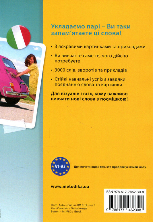 Visual Dictionary Picture By Picture - Italian-Ukrainian Dictionary - Взуальний словник Картинка за картинкою - талйсько-укранський словник Arndt Kniper, Martin Waller - Арндт Кнппер, Мартн Уоллер 9786177462308-2
