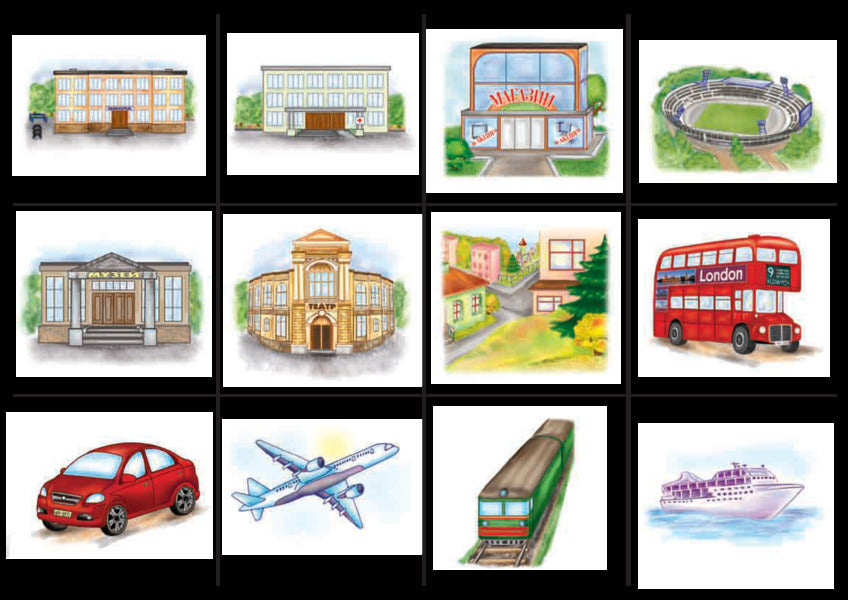 Visualization kit We learn English. In 5 parts. Part 2. Grades 1-4 / Комплект наочності We learn English. У 5 частинах. Частина 2. 1-4 класи Ирина Доценко, Оксана Евчук 978-966-10-2719-9-3