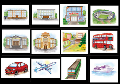 Visualization kit We learn English. In 5 parts. Part 2. Grades 1-4 / Комплект наочності We learn English. У 5 частинах. Частина 2. 1-4 класи Ирина Доценко, Оксана Евчук 978-966-10-2719-9-3