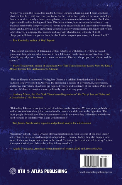 Voices of Freedom. Contemporary Writing From Ukraine / Voices of Freedom. Contemporary Writing From Ukraine  978-1-7377181-6-1-2