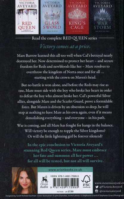War Storm. Red Queen Book 4 / War Storm. Red Queen Book 4 Виктория Авеярд 9781409175995-2
