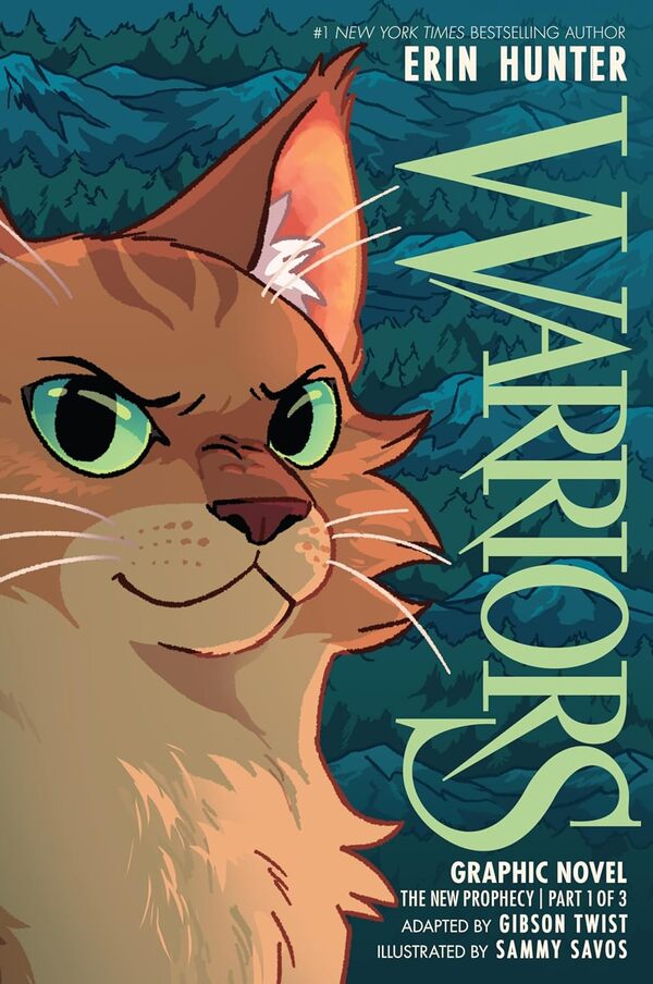 Warriors Graphic Novel: The New Prophecy Erin Hunter, Gibson Twist - Эрин Хантер, Гибсон Твист 9780063450882-1