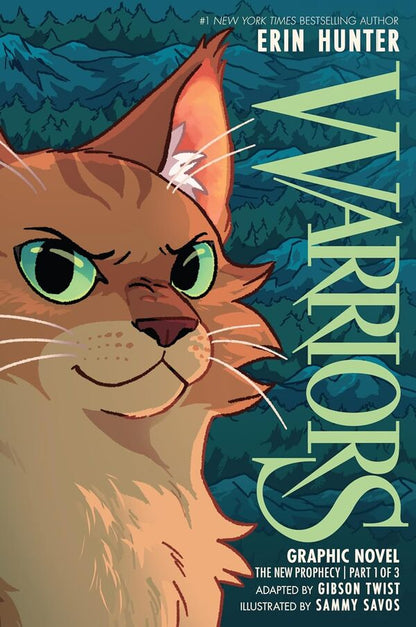 Warriors Graphic Novel: The New Prophecy Erin Hunter, Gibson Twist - Эрин Хантер, Гибсон Твист 9780063450882-1