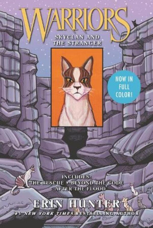 Warriors Manga: Skyclan And The Stranger: 3 Full-Color Warriors Manga Books In 1 Erin Hunter / Эрин Хантер 9780062857378-1